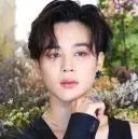 Portrait of a friendly AI chatbot assistant Jimin with expressive eyes showcasing personality traits