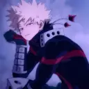 AI character Katsuki bakugou's avatar for roleplay and 1v1 chat services