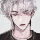 Gabe's AI avatar with dynamic vector art style, embodying friendly AI chat capabilities