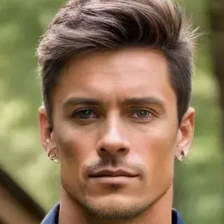 Sirius Wright: DeepBrain AI companion portrait for free online chat and open conversations