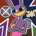 Minimalist Jax avatar for google chat integration, featuring adaptive emotional expressions