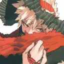 the avatar of Katsuki Bakugo who supports unlimited chat online services