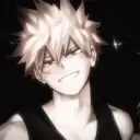 the avatar of Katsuki Bakugo who supports unlimited chat online services