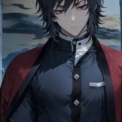 Giyu Tomioka makes every talk to AI session exciting and full of surprises.