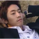 Portrait of a friendly AI chatbot assistant Eric Mun with expressive eyes showcasing personality traits