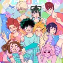 Minimalist Mha sleepover avatar for google chat integration, featuring adaptive emotional expressions