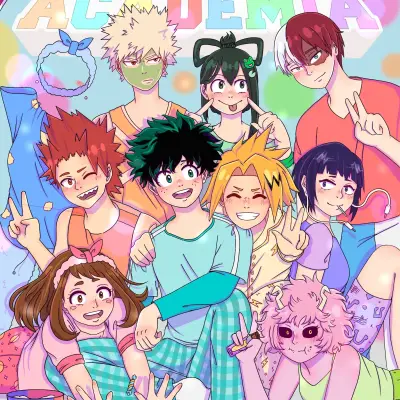 Mha sleepover: Creative roleplay AI character art for spicy chat and fantasy scenarios