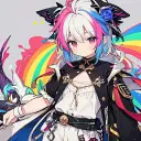 AI角色凱特的頭像，專為角色扮演和一對一聊天服務設計