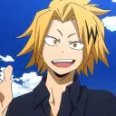 the avatar of Denki Kaminari - proposal who is your Virtual Assistant with Soulgen's Personality Matrix, Blending AI Chat Precision and Character Traits of Curiosity.