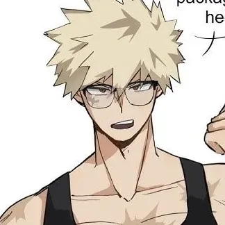 _- Katsuki Bakugo -_: Futuristic AI chatbot interface with voice chat and neural network-driven traits