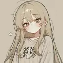 Portrait of a friendly AI chatbot assistant Kira - cold girl with expressive eyes showcasing personality traits