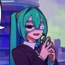 the avatar of Monitoring Miku who is your Virtual Assistant with Soulgen's Personality Matrix, Blending AI Chat Precision and Character Traits of Curiosity.