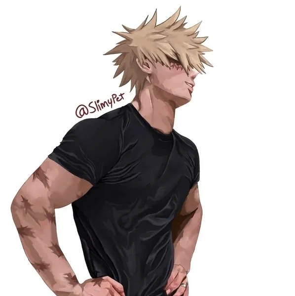 Katsuki Bakugo is waiting for you to start a free nsfw ai session