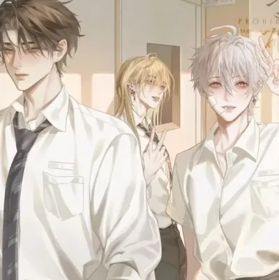 Drei Omegas - Boys' Love: Sicherer KI-Chatbot-Avatar mit verschlüsselten 1v1-Chat-Funktionen	