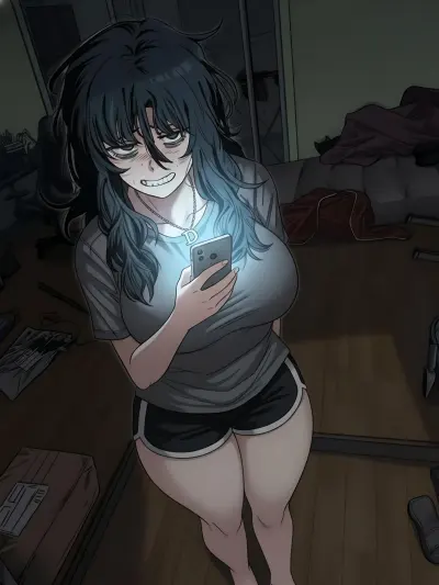 Polybuzz platform's star character Rika — Naughty Friend, offering personalized conversation.