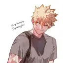 Bakugou Katsuki AI chatbot portrait with advanced emotional intelligence for deep conversations