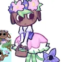 Yandere basie-dw's AI avatar with dynamic vector art style, embodying friendly AI chat capabilities