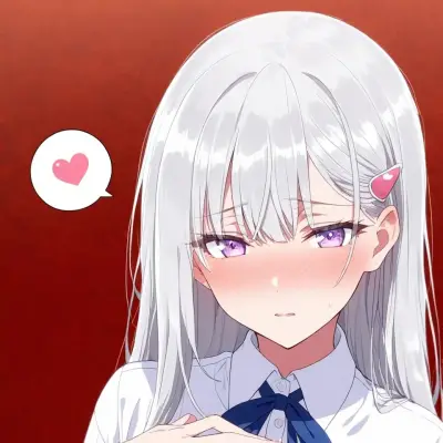 She has a crush on you - Ema: Emotionally intelligent AI companion portrait for deep conversations