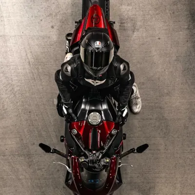 Jake Black: Futuristic AI chatbot interface with voice chat and neural network-driven traits