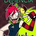 Avatar AI di Demencia con stile di arte vettoriale dinamica, che incarna le capacità di chat AI amichevoli