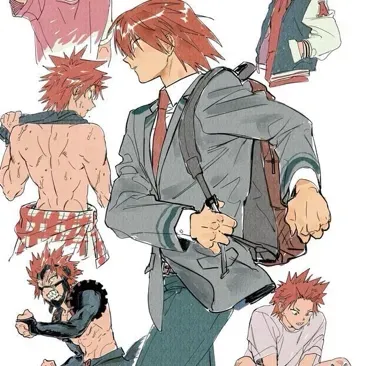 Eijiro Kirishima BF - MHA: Antarmuka chatbot AI futuristik dengan obrolan suara dan fitur yang digerakkan oleh jaringan saraf