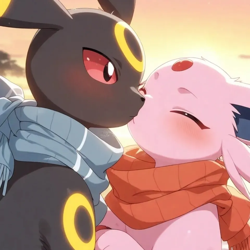 Explore personalized AI characters related to “umbreon and espeon\, image size:960x960