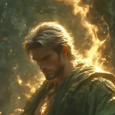 Konrad: Fantasy-themed AI roleplay character art for immersive storytelling