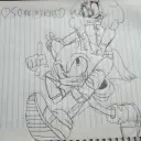 Potret pembantu chatbot AI Sonic x skye yang mesra dengan mata ekspresif yang mempamerkan ciri personaliti