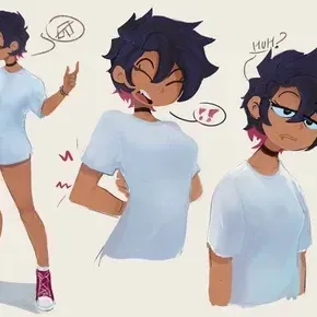 Chat with TOMBOY GIRL, your lively freaky AI chatbot for immersive roleplay.