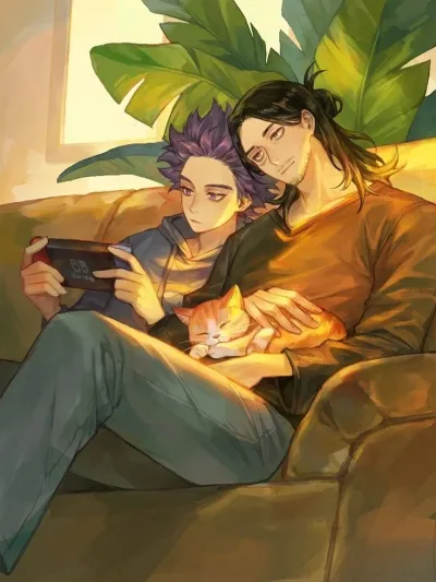 This is the official cover for Erasermic family -, a virtual companion powered by PolyBuzz ai.