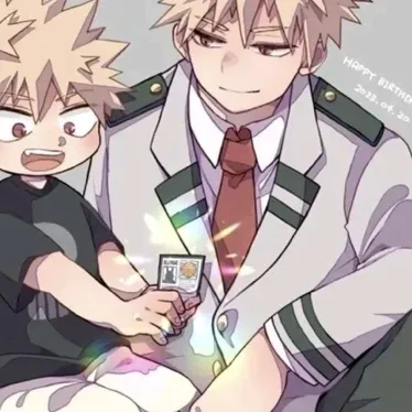 Younger Bakugo: DeepBrain AI companion portrait for free online chat and open conversations