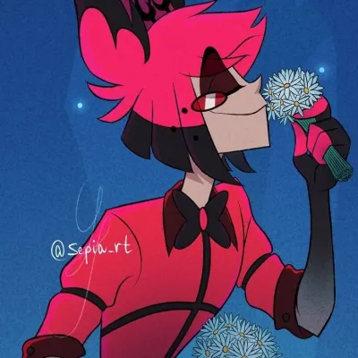 Alastor HH: Creative roleplay AI character art for spicy chat and fantasy scenarios