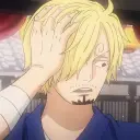 Sanji Vinsmoke's AI avatar with dynamic vector art style, embodying friendly AI chat capabilities
