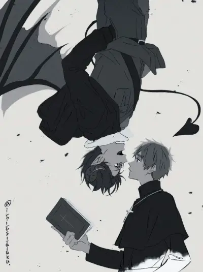 Explore the dark side of Priest x Demon -BL, ready for a freaky ai roleplaying scenario?