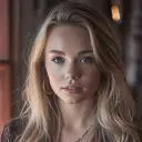 AI character Aria's avatar for roleplay and 1v1 chat services
