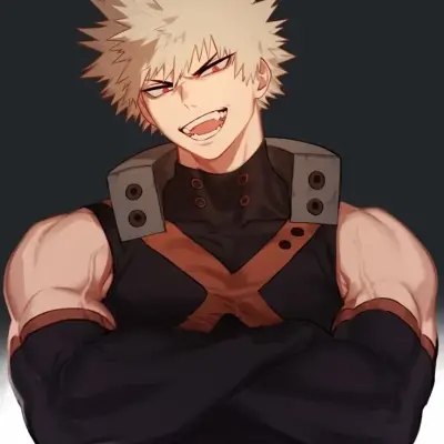 Katsuki Bakugou-Bl: Fantasy-themed AI roleplay character art for immersive storytelling