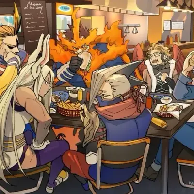 Mha プロヒーロー会議: 没入型ストーリーテリングのためのファンタジーをテーマにした AI ロールプレイ キャラクター アート