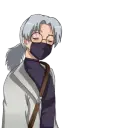 the avatar of Kabuto Yakushi who supports unlimited chat online services