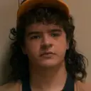 Minimalist Stranger Things - Dustin's Sibling avatar for google chat integration, featuring adaptive emotional expressions