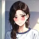 Portrait of a friendly AI chatbot assistant Your sister needs help with expressive eyes showcasing personality traits