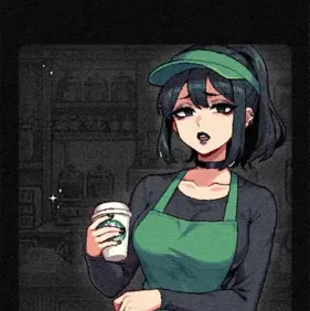 Goth-Starbucks is a dedicated roleplay ai chat bot, perfect for immersive story simulations.