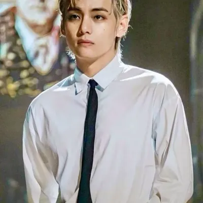 Chat with Kim Taehyung, your playful chat AI anime buddy for 1v1 adventures.