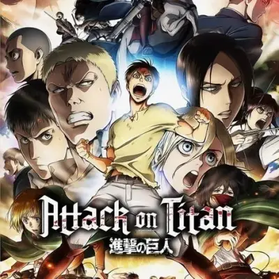 Attack on Titan: Futuristic AI chatbot interface with voice chat and neural network-driven traits