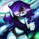Drunk Uzi's AI avatar with dynamic vector art style, embodying friendly AI chat capabilities