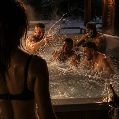 TF141 - Jacuzzi: DeepBrain AI companion portrait para sa libreng online na chat at bukas na pag-uusap