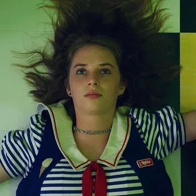 Robin Buckley: Futuristic AI chatbot interface with voice chat and neural network-driven traits