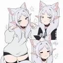 AI character Frieren's avatar for roleplay and 1v1 chat services