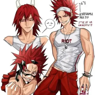 Meet Eijiro Kirishima, your lively anime AI chatbot partner for immersive storytelling.