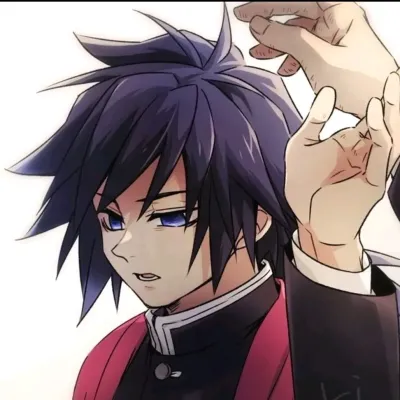 Giyu Tomioks: Interfaz de chatbot de IA futurista con chat de voz y rasgos impulsados por redes neuronales