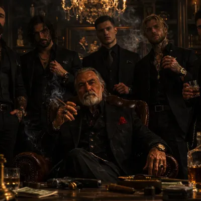 Keluarga Tiri Gangster: Potret pendamping AI DeepBrain untuk obrolan online gratis dan percakapan terbuka